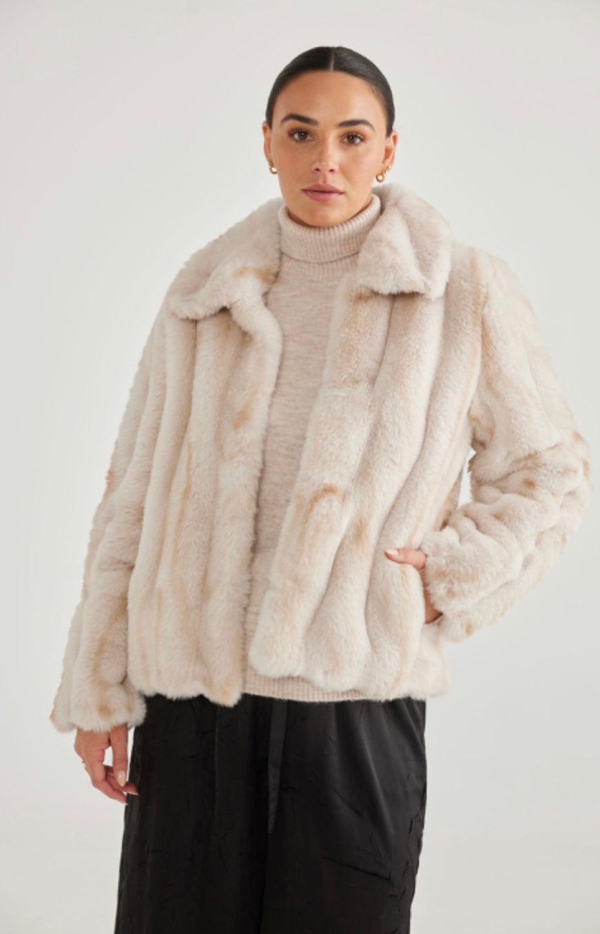 Steinway Faux Fur Jacket