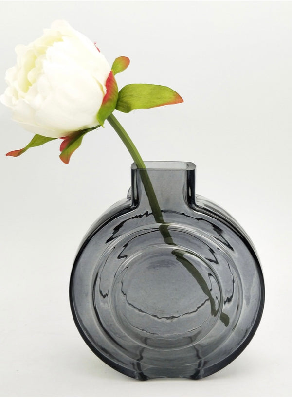 Tommy Round Glass Vase 16.5cm