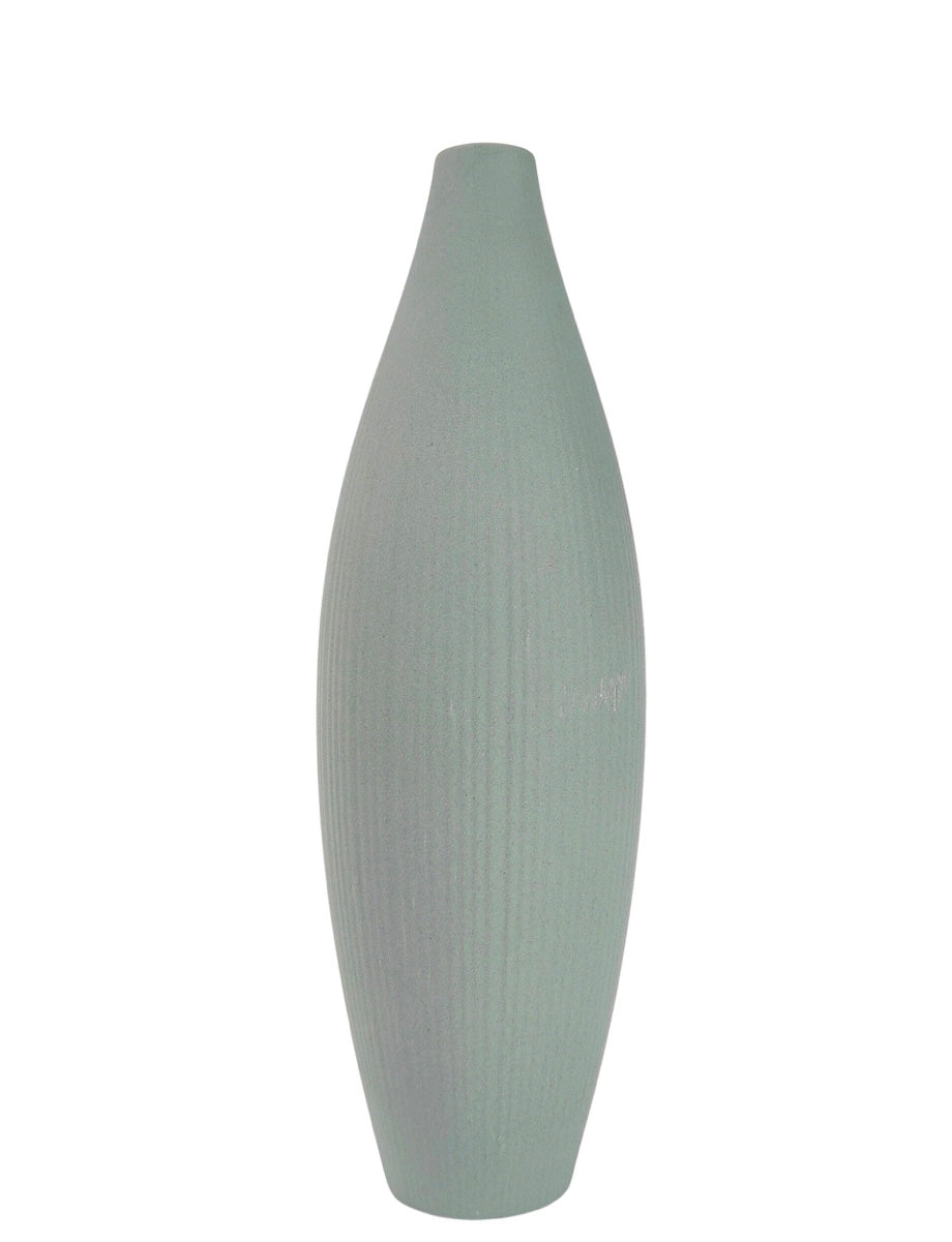 Marlow Ripple Vase Teal 23cm