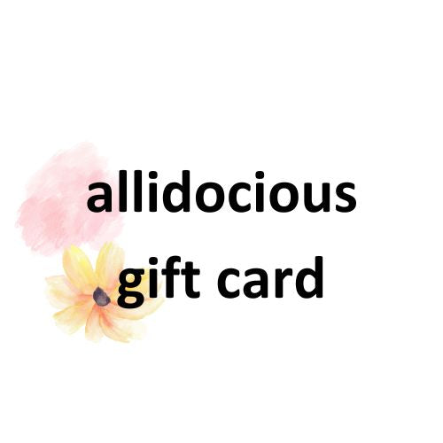 Allidocious Gift Card